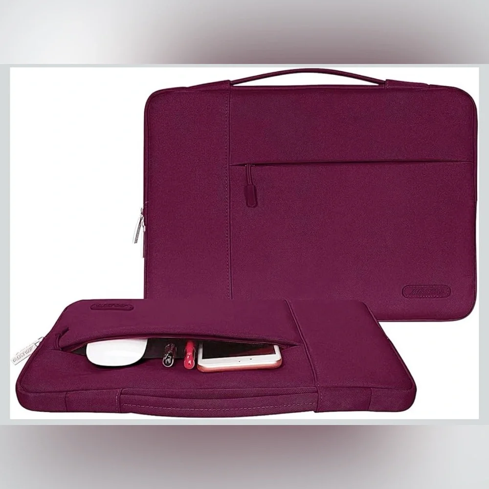 Mosiso Laptop Sleeve Burgundy